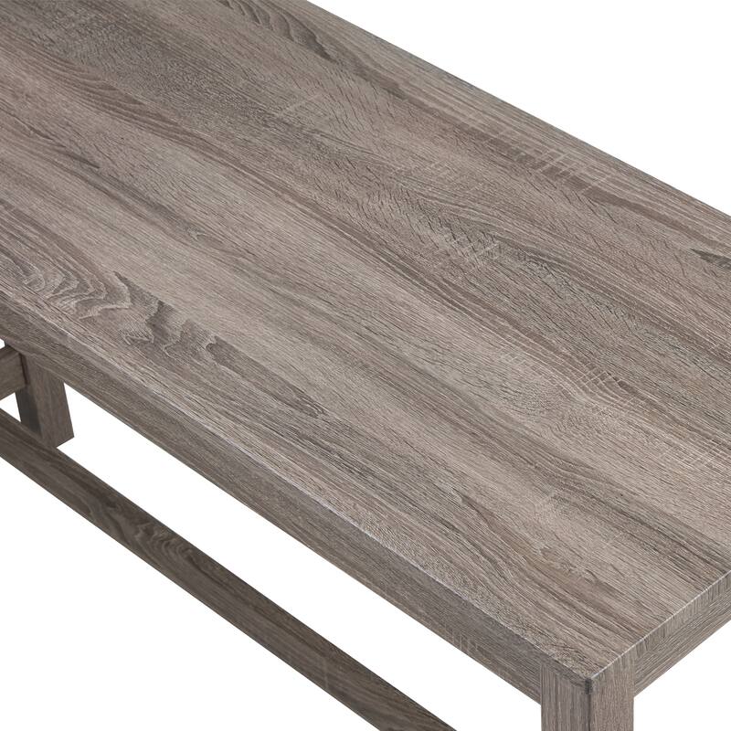 4 PCS Bar Table Dining Sets with Counter Stools and Built-in Power Outlets