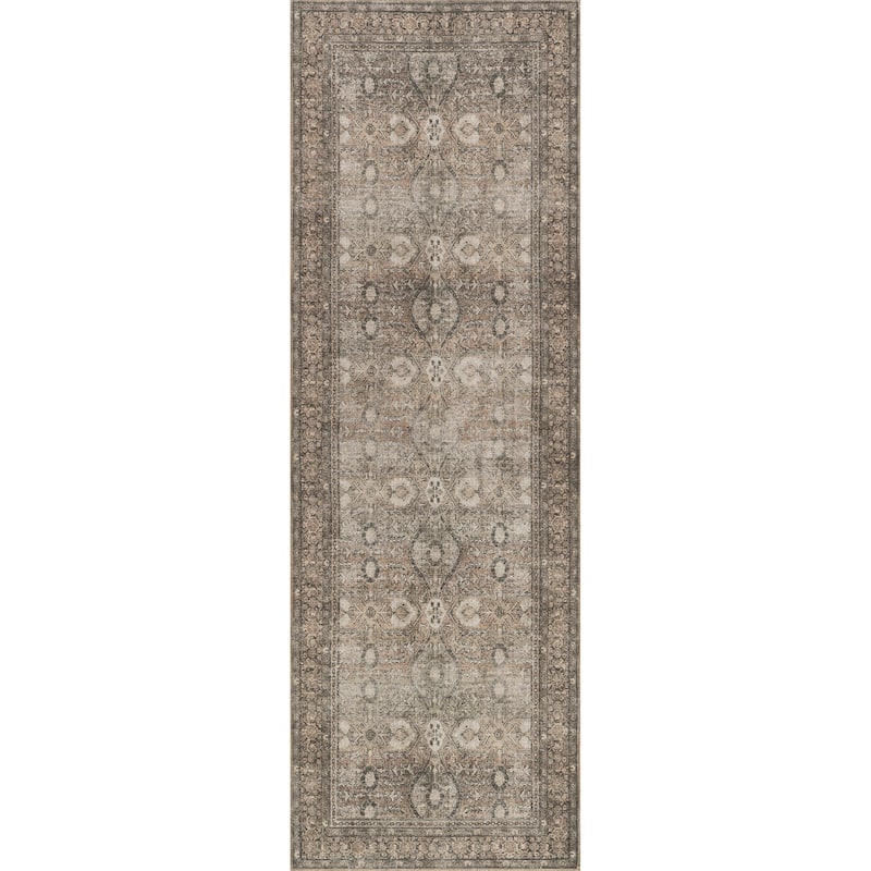 Nuloom Hillstone Collection Traditional Vintage Medallion Area Rug