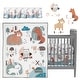 preview thumbnail 3 of 8, Bedtime Originals Animal Alphabet 5-Piece Infant Nursery Baby Crib Bedding Set
