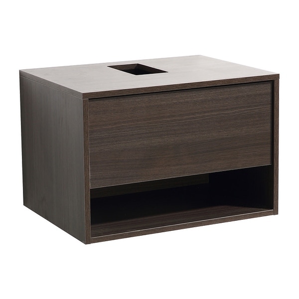 Fresca FCB8070 Potenza 27-3/8" Engineered Wood Vanity Cabinet Only - Gray Oak