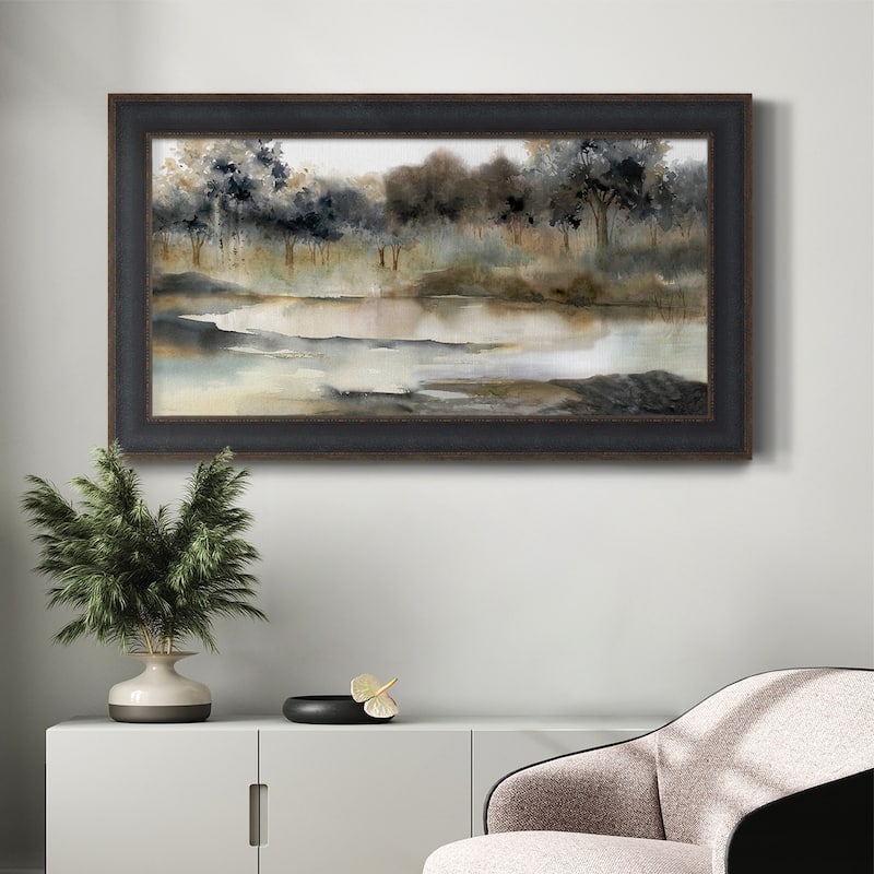 Serene River Premium Framed Canvas- Ready to Hang
