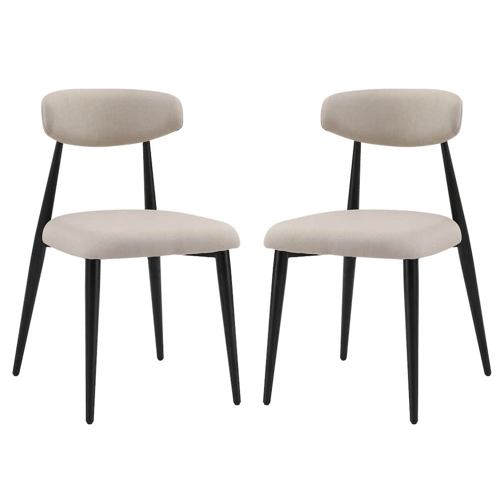 Upholstered Dining Chairs Set of 2
