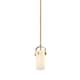 Option Brushed Brass / Matte White