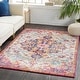 preview thumbnail 62 of 82, Caressa Vintage Boho Area Rug 7'10" x 10'3" - Garnet