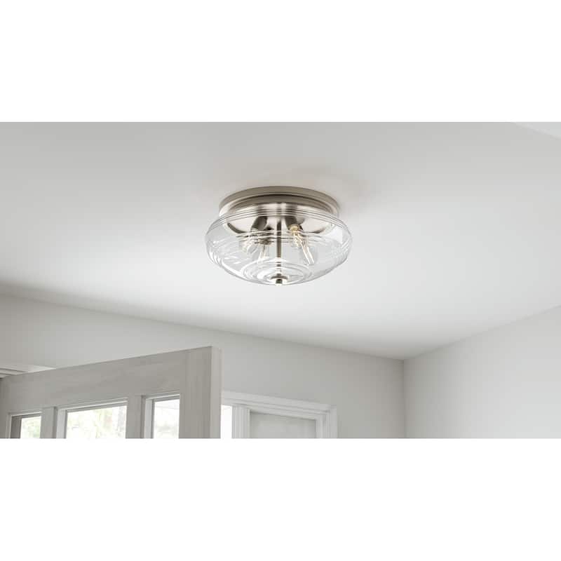 Gatonby 4-Light Brushed Nickel Flush Mount