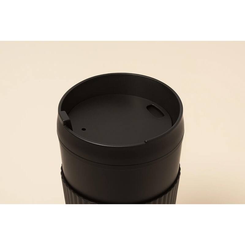 Mesa Hot Double Wall Travel Tumbler, Black, 20 oz, Set of 2