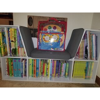 kidkraft bookshelf with reading nook