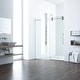 preview thumbnail 12 of 30, VIGO Elan Frameless Sliding Shower Door