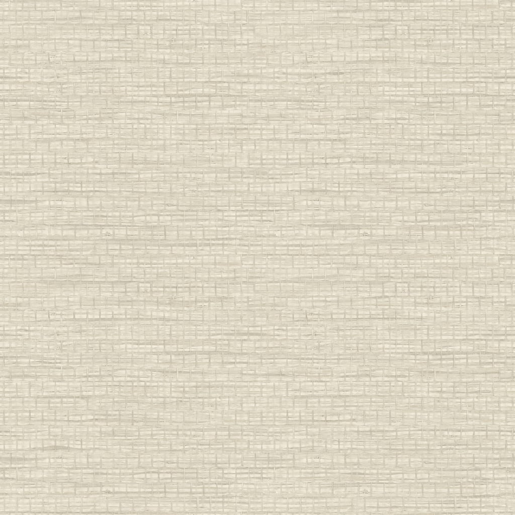 Plaited Grass Light Grey Wallpaper