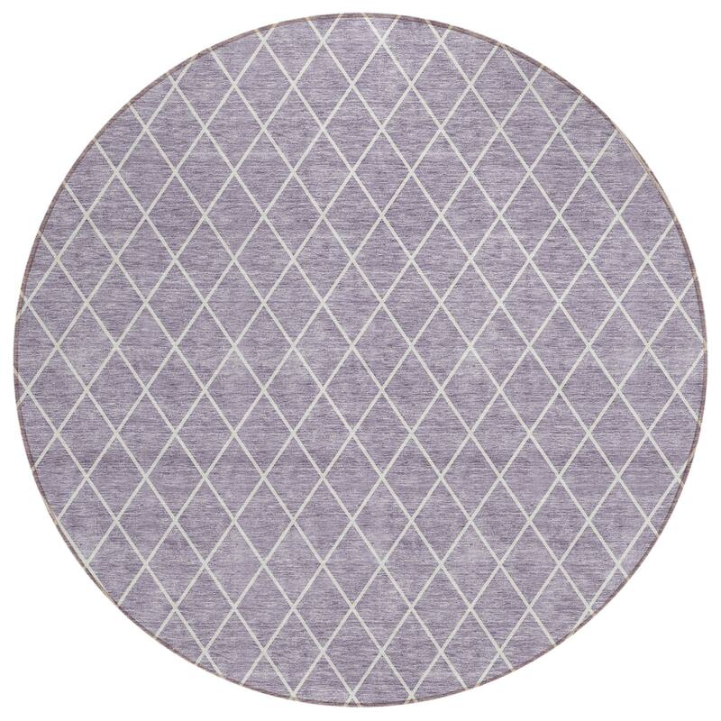 HomeRoots Geometric Transitional Rectangle Outdoor Rug