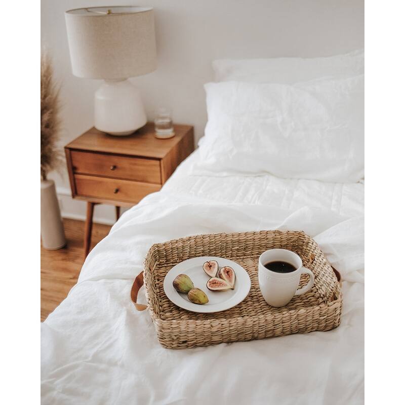 French Linen Duvet Cover for Weighted Blanket