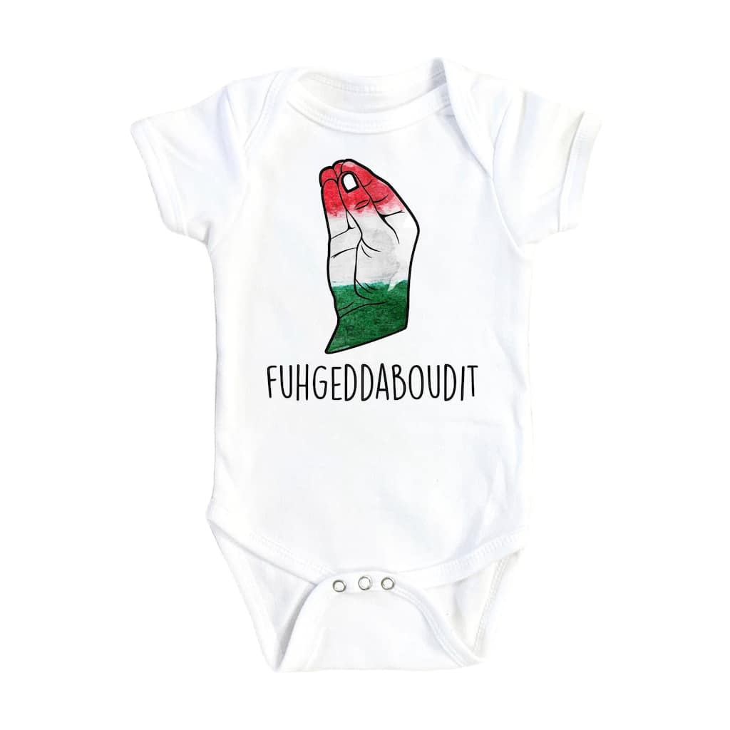 Italian Hand - Baby Boy Girl Clothes Infant Bodysuit Funny Cute Newborn