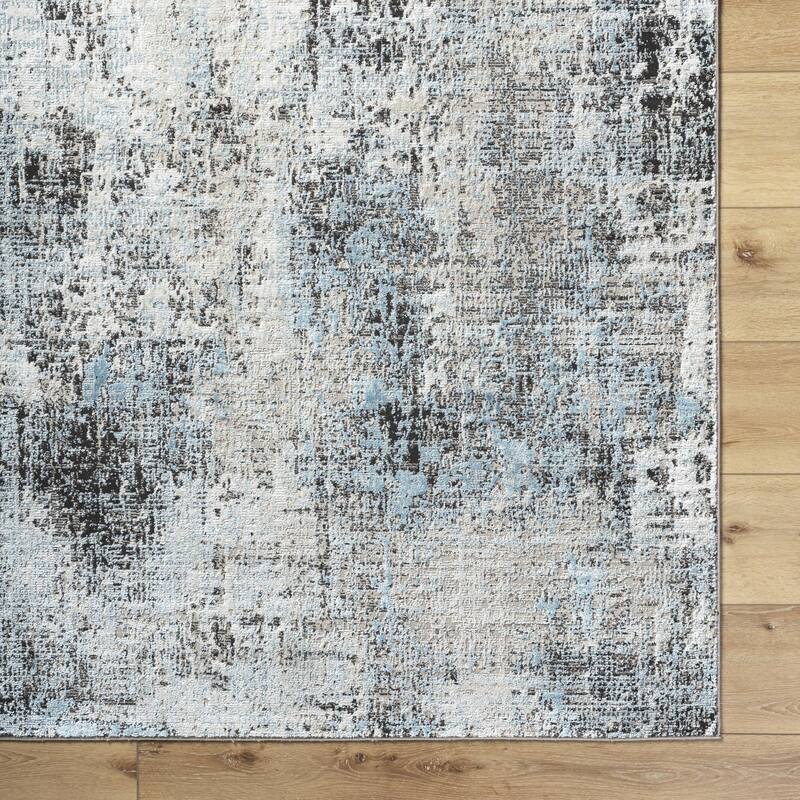 Livabliss Allegro Casual Distressed Abstract Area Rug