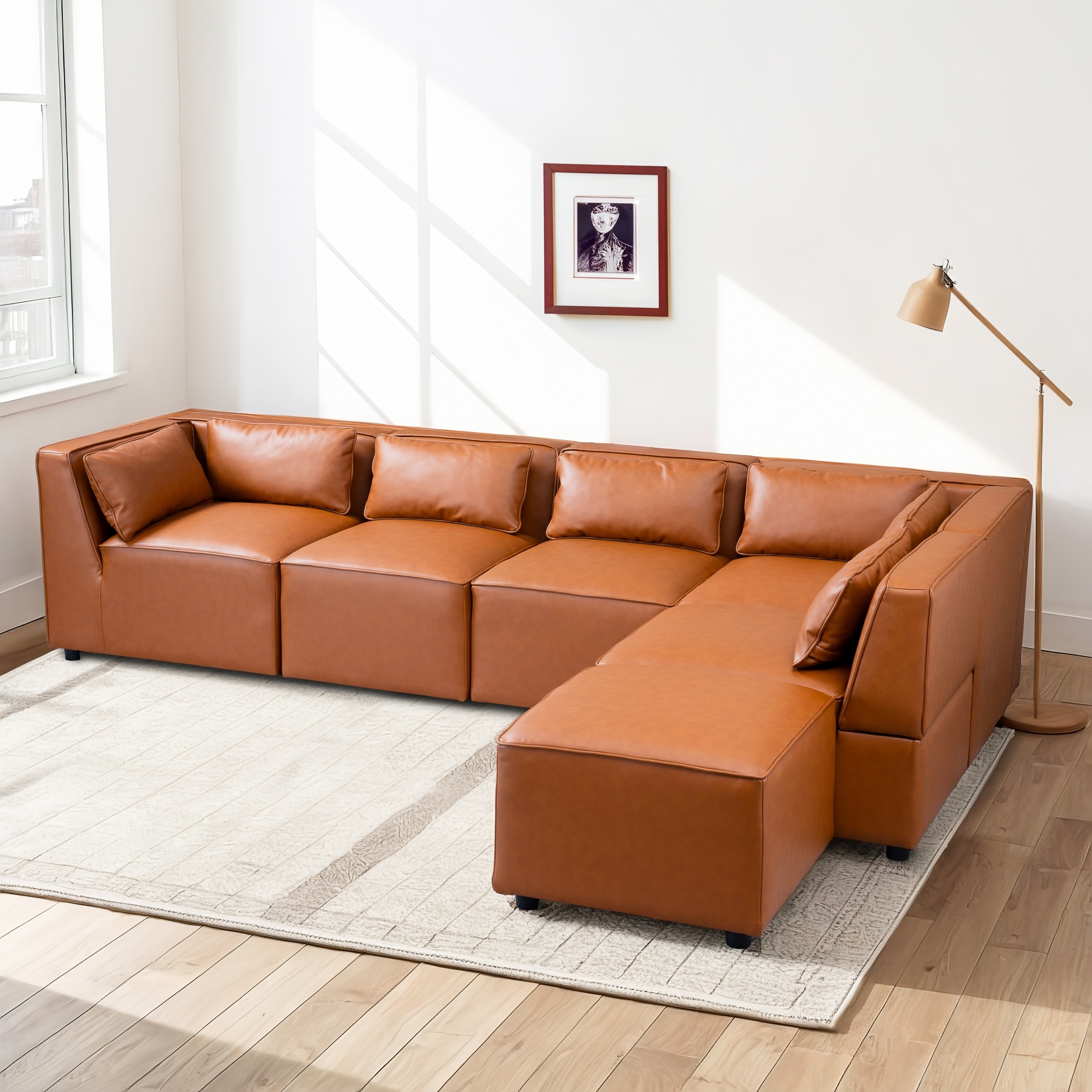 Mid century modern modular sectional discount