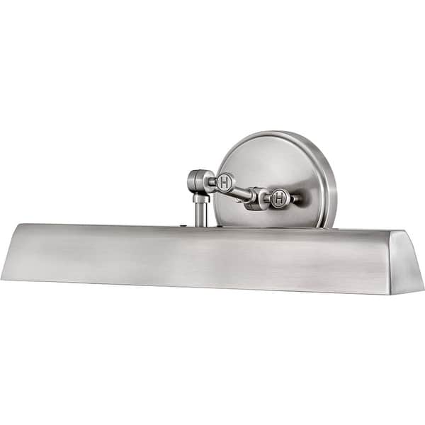 slide 2 of 11, Hinkley Lighting 47094 Arti 2 Light 20" Wide Wall Sconce Polished Antique Nickel