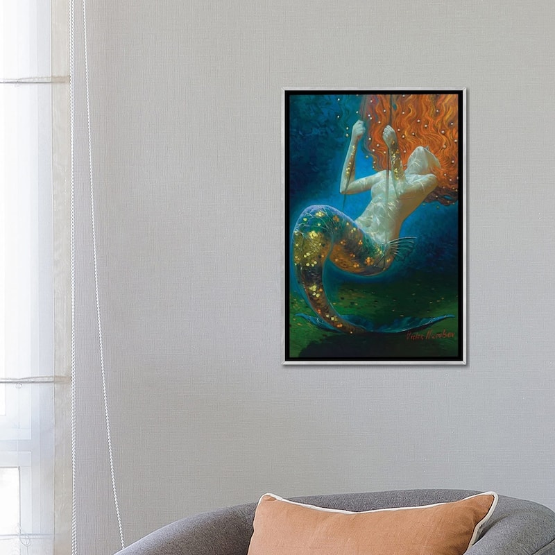 iCanvas "Swing" by Victor Nizovtsev Framed