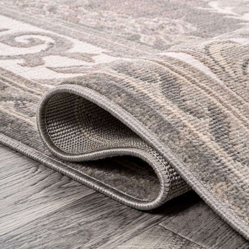 JONATHAN Y Amir Cottage Medallion Area Rug
