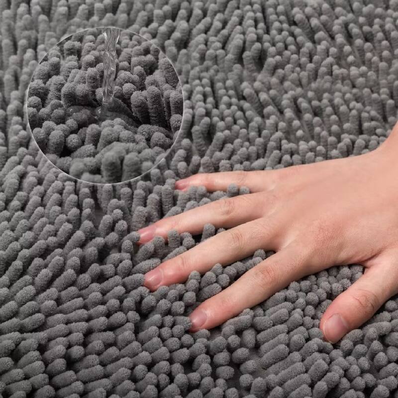 Chenille Non-Slip Bath Rug