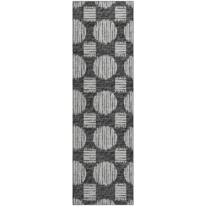 Premium Washable Super Soft Contemporary Geo Mayfield Rug