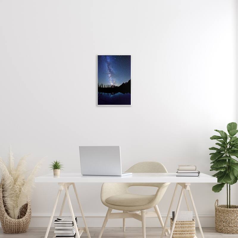 Stupell Nebula Reflection in Lake Wall Plaque Art Design By Royce Bair