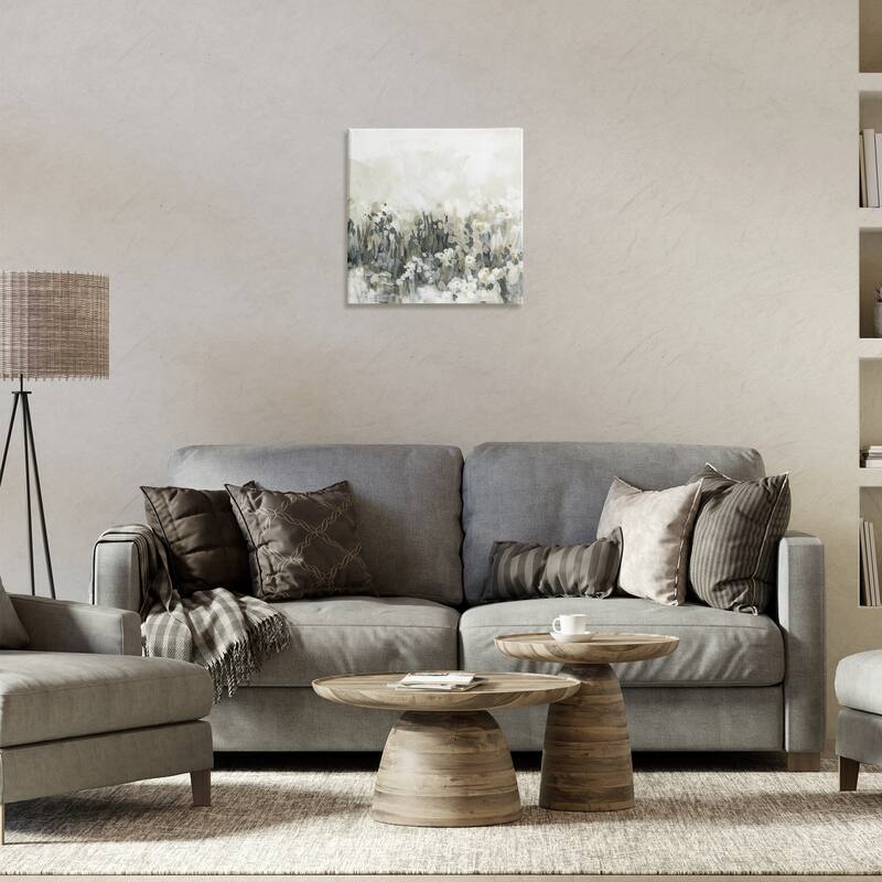 Stupell Grey & Beige Landscape Canvas Wall Art Design By June Erica Vess