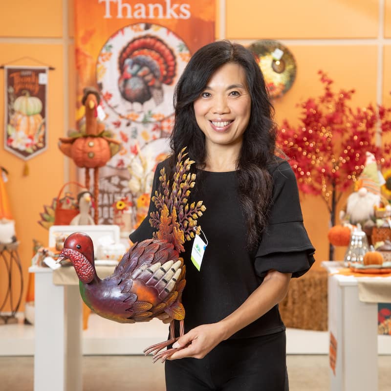 Metal Turkey Statuary