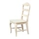 preview thumbnail 3 of 10, International Concepts Solid Wood Versailles Side Chairs - Set of 2
