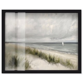 Seascape Vintage Coastal Art Shadowbox Print by Art Remedy - Bed Bath ...