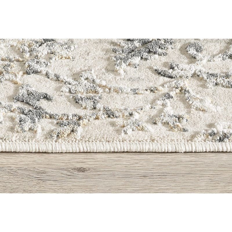 Dynamic Rugs Quartz Traditional Area Rug