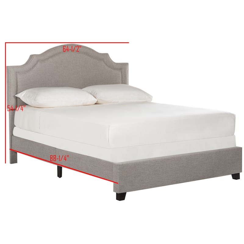 SAFAVIEH Dotty Upholstered Bed