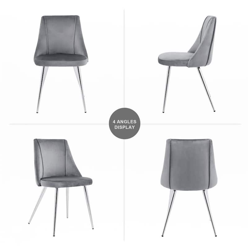 Velvet Dining Chairs(set of 4)