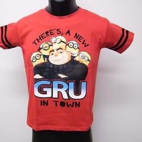 Despicable Me Gru Kids Kid Size 7 T Shirt 69op