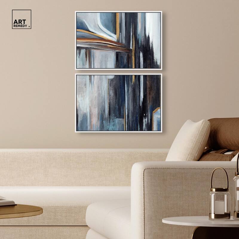 Aftereffect Canvas Set of 2 by Art Remedy
