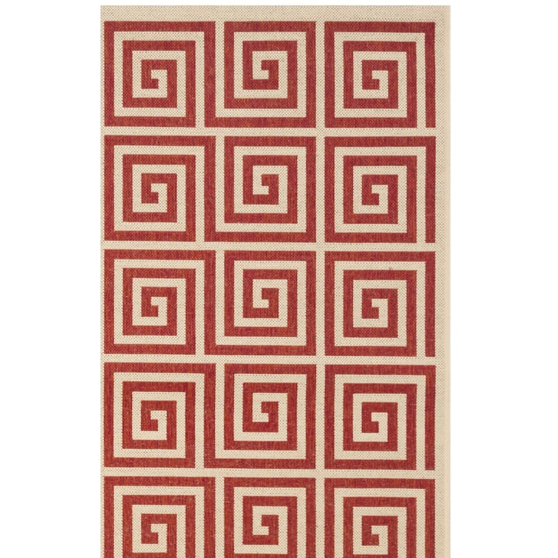 SAFAVIEH Linden Cathy Indoor/ Outdoor Waterproof Patio Backyard Rug