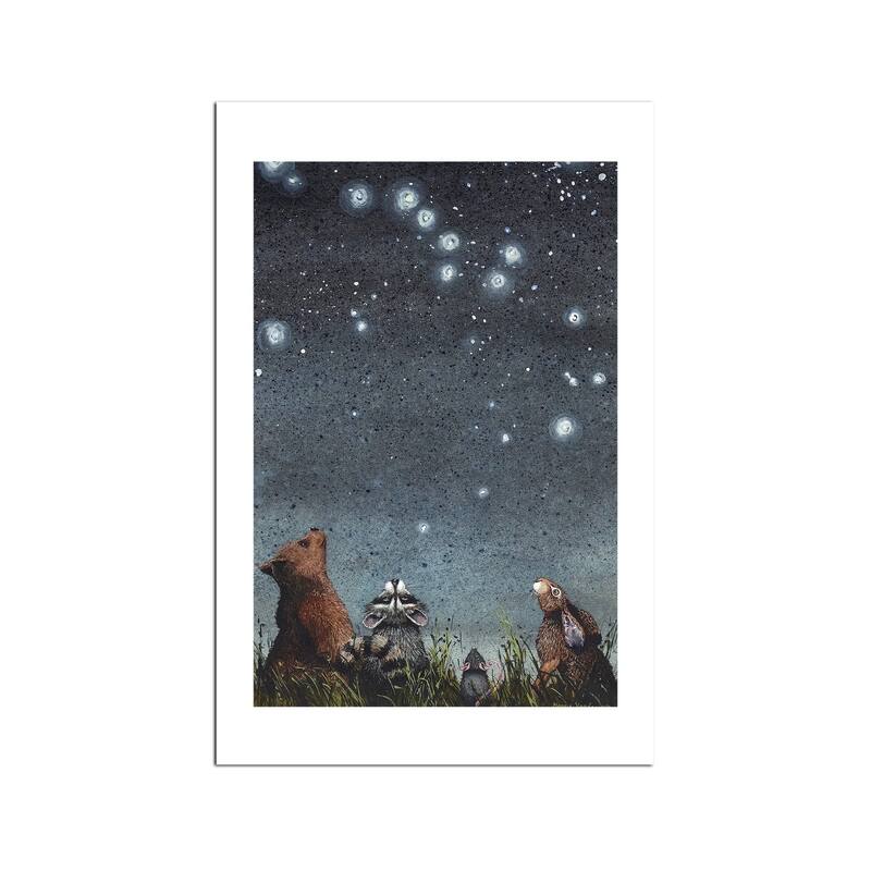 Constellations Fine Art Paper Print by Maggie Vandewalle - Multi