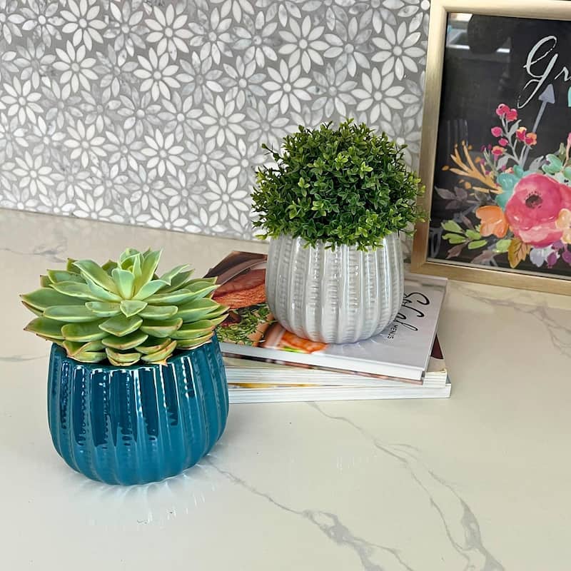 4.5 inch Ceramic Flower Pot