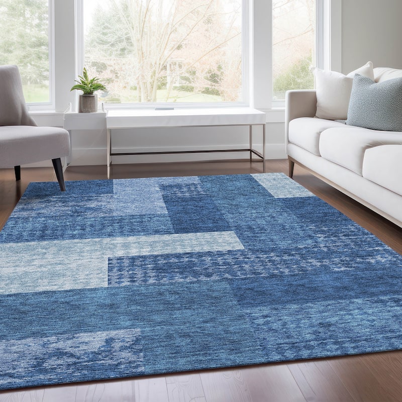 Premium Washable Super Soft Casual Geo Mayfield Rug