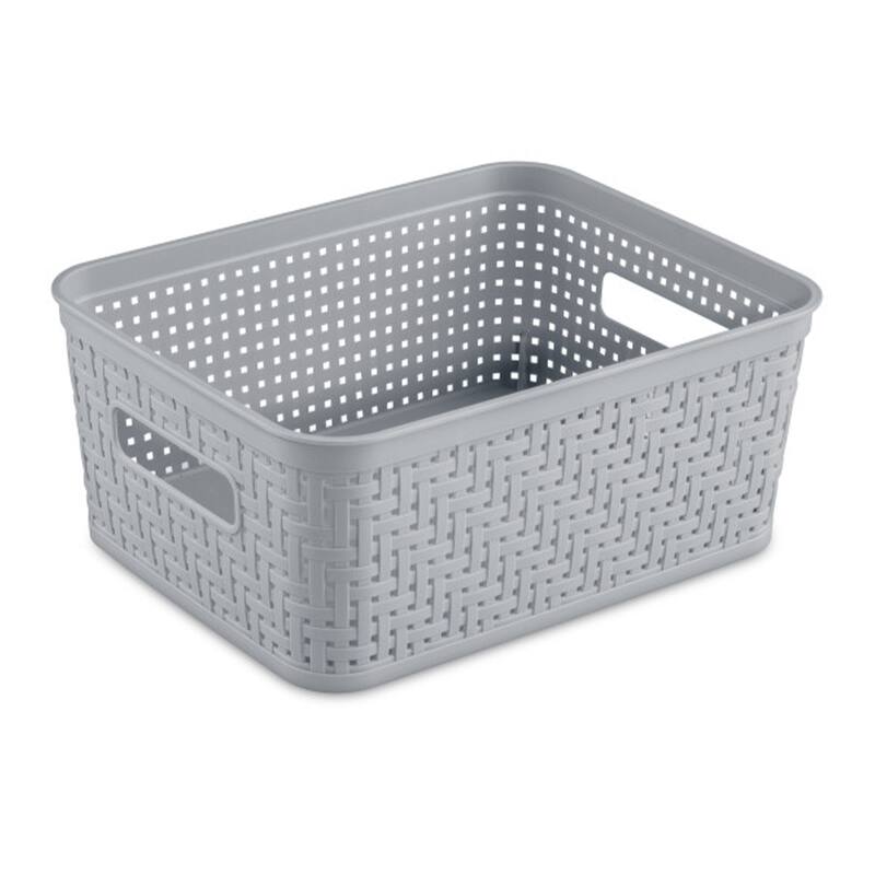 Sterilite 10x8x4.25 In Rectangular Short Basket for Home Organization (32 Pack) - 32 Pack
