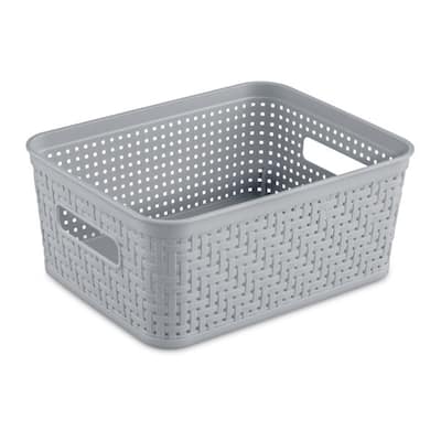Sterilite 10x8x4.25 In Rectangular Short Basket for Home Organization (32 Pack) - 32 Pack