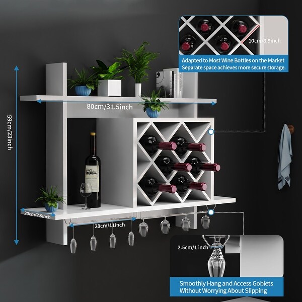 Wine rack market store