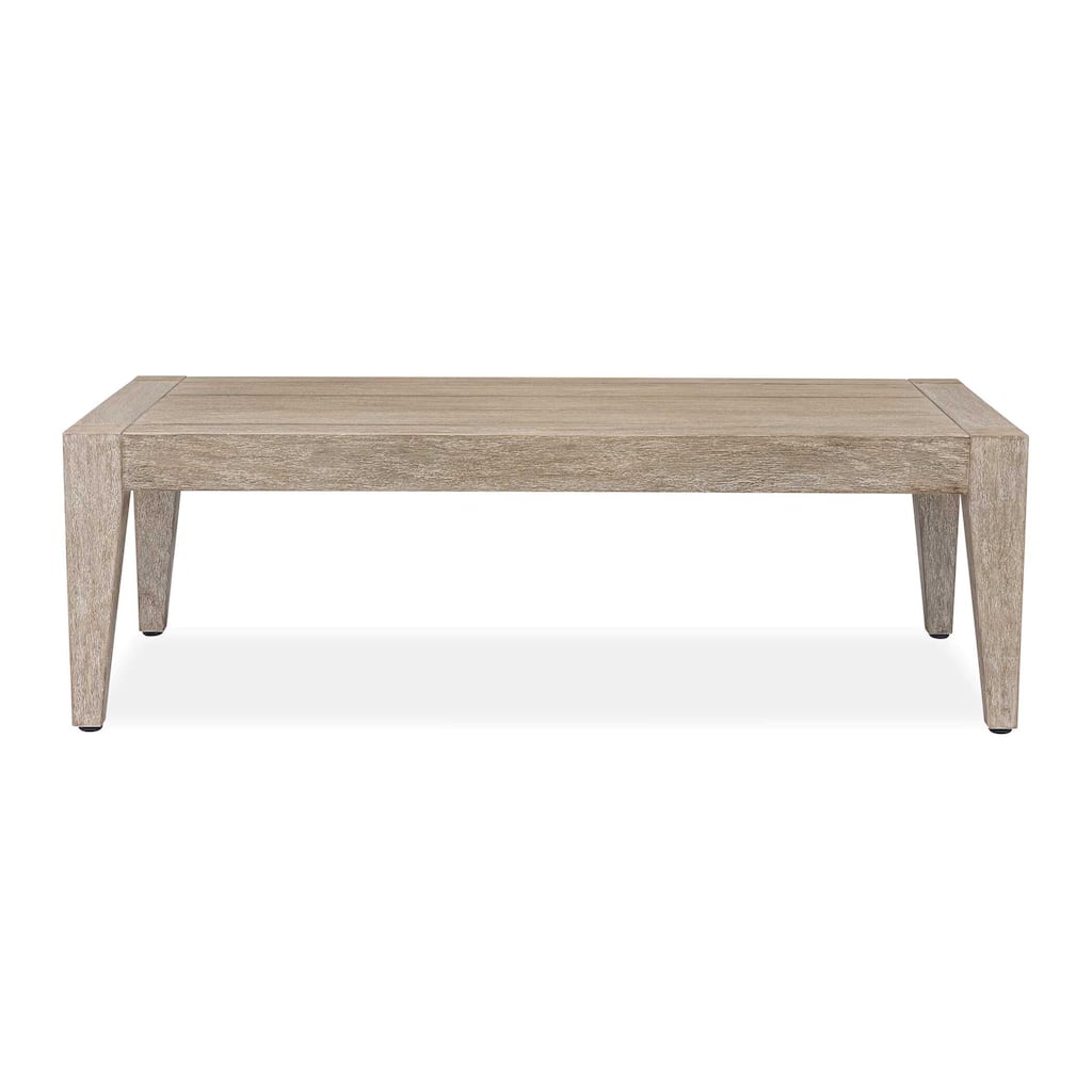 Uttermost Kirkham Indoor-Outdoor Wood Coffee Table - 48.00" W x 15.00" H x 24.00" D