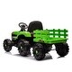 preview thumbnail 111 of 118, Luxury Electric Ride-On Tractor Toy for Children with Remote Control, Trailer, and LED Lights - 3-6 Years