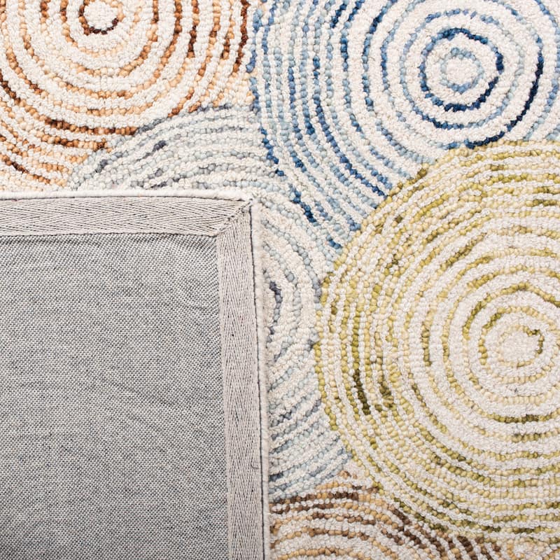 SAFAVIEH Handmade Capri Semsa Modern Wool Rug
