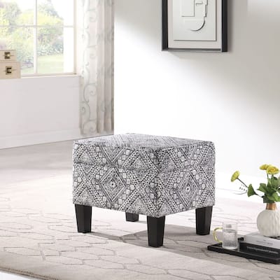 HomePop Medium Storage Ottoman