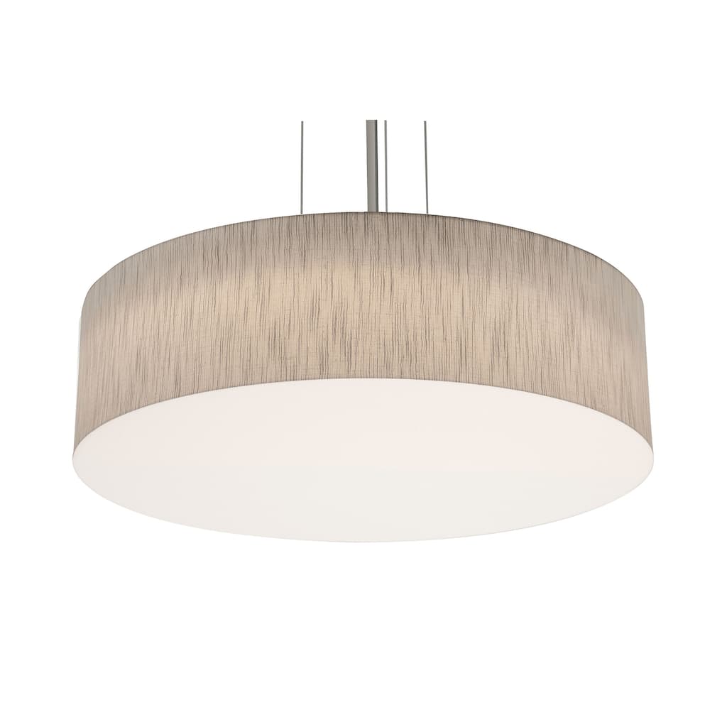 AFX Anton 24'' Medium Base Pendant - Satin Nickel Finish