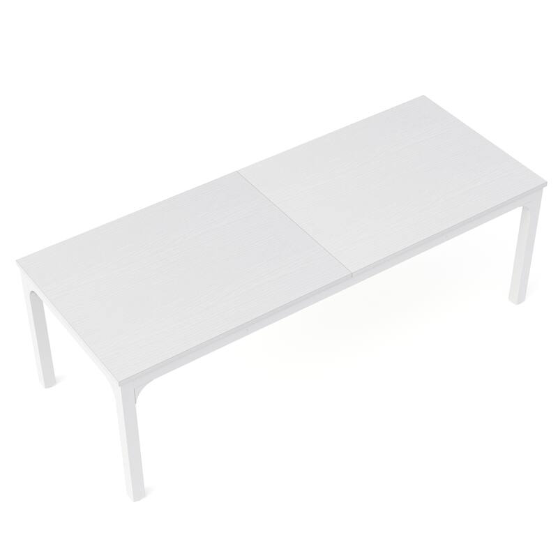 78.74 Inches Executive Desk Double Workstation with Metal Legs for Home Office,Two Person Computer Desk for 2 (Only Table)