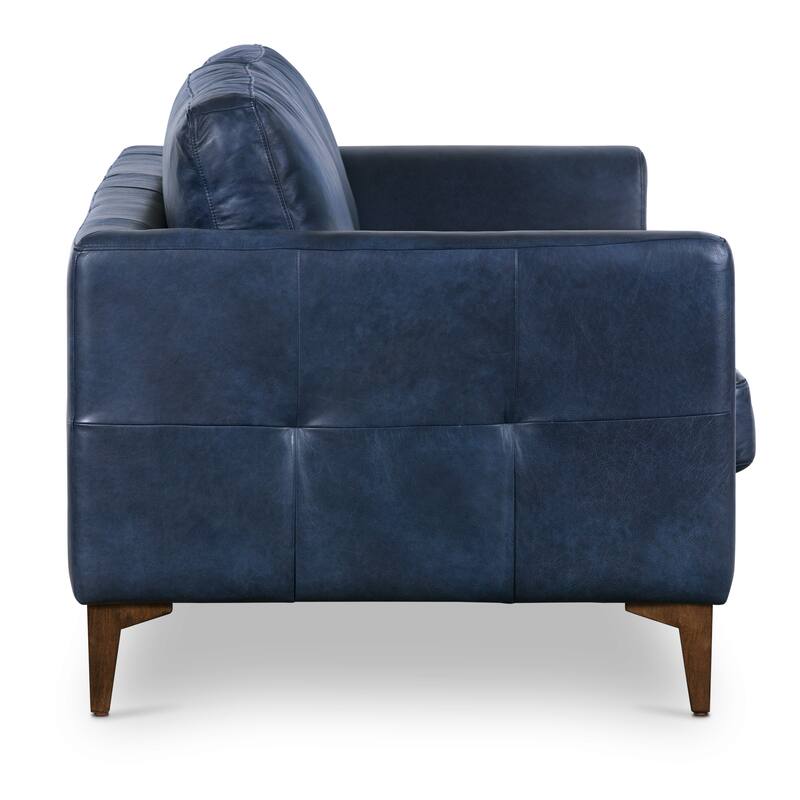 Poly & Bark Calle 90" Sofa - Full Grain Genuine Italian Leather