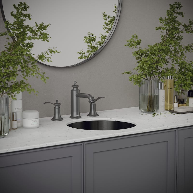 Karran Cinox Stainless Steel Round Undermount Sink