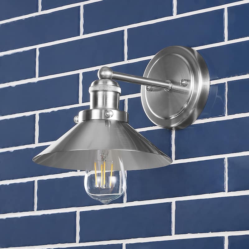 Florence Metal Shade Sconce, by JONATHAN Y