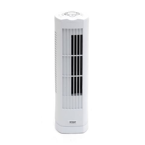 Seville Classics UltraSlimline® 17 in. Oscillating Personal Tower Fan, White